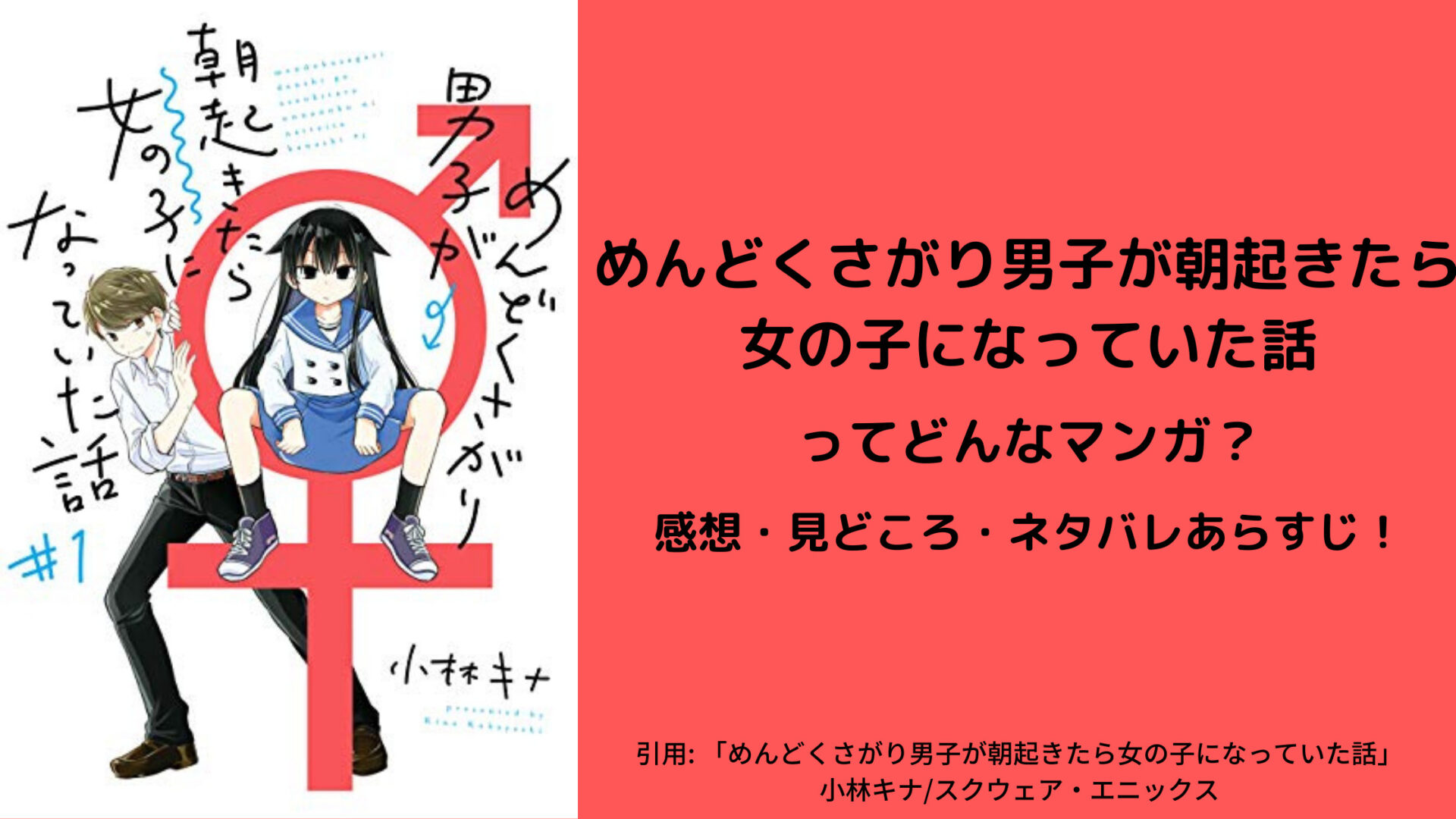 めんどくさがり男子が朝起きたら女の子になっていた話 ってどんなマンガ 感想 見どころ 2巻以降のネタバレも 電書鳩